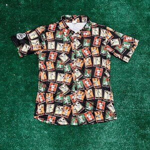 San Francisco Giants Baseball Card Hawaiian Shirt